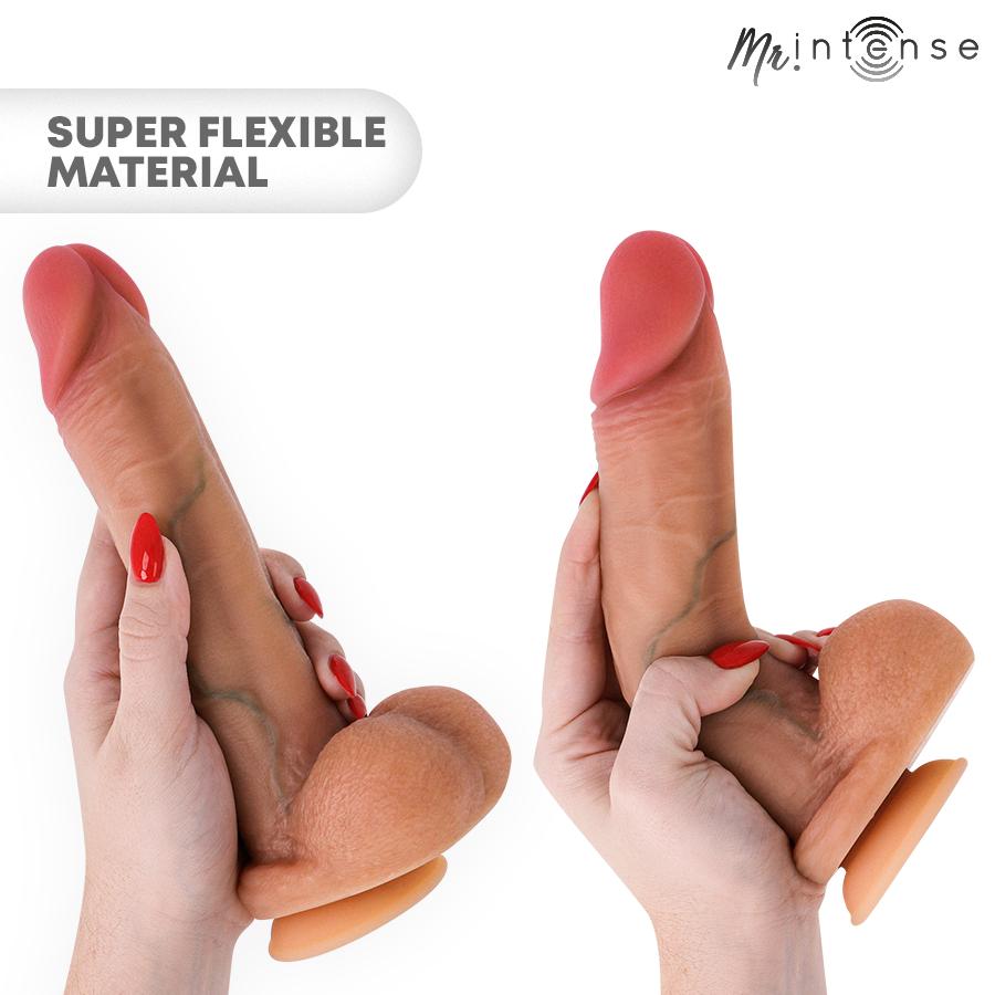 MR. INTENSE DILDOS - MR INTENSE - GARY L ULTRA-REALISTIC SILICONE COCK WITH TESTICLES 23 CM - O- 4.7 CM — zdjęcie 3