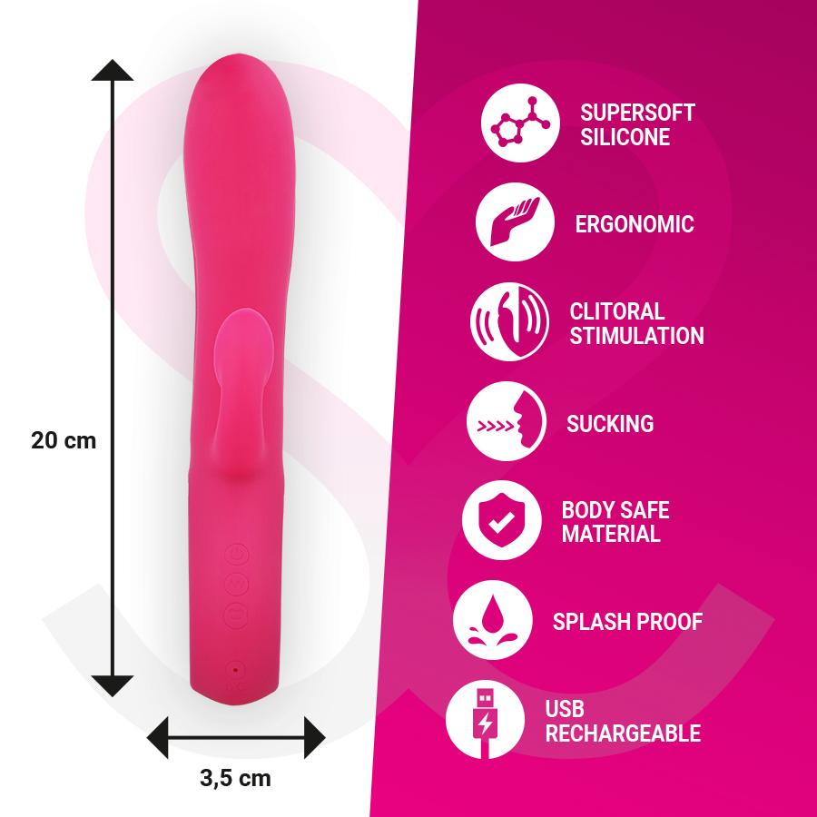 MORESSA - DUSTIN CLITORAL SUCTION AND POWERFUL VIBRATION PREMIUM SILICONE RECHARGEABLE — zdjęcie 4