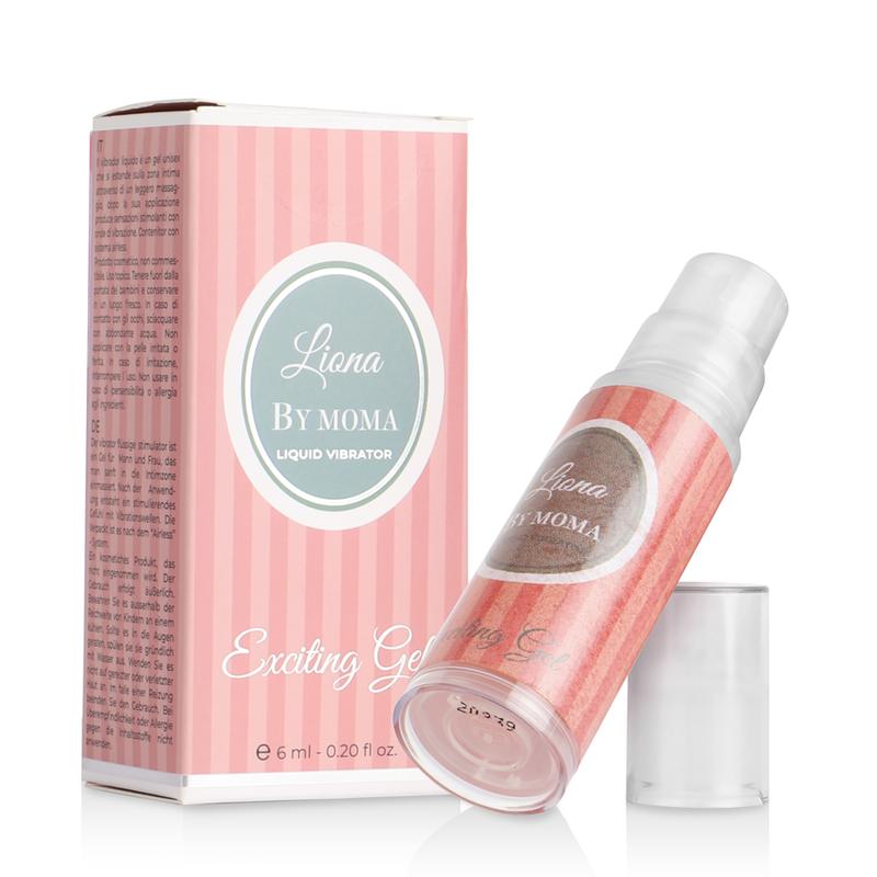 LIONA BY MOMA - LIQUID VIBRATOR EXCITING GEL 6 ML — zdjęcie 4