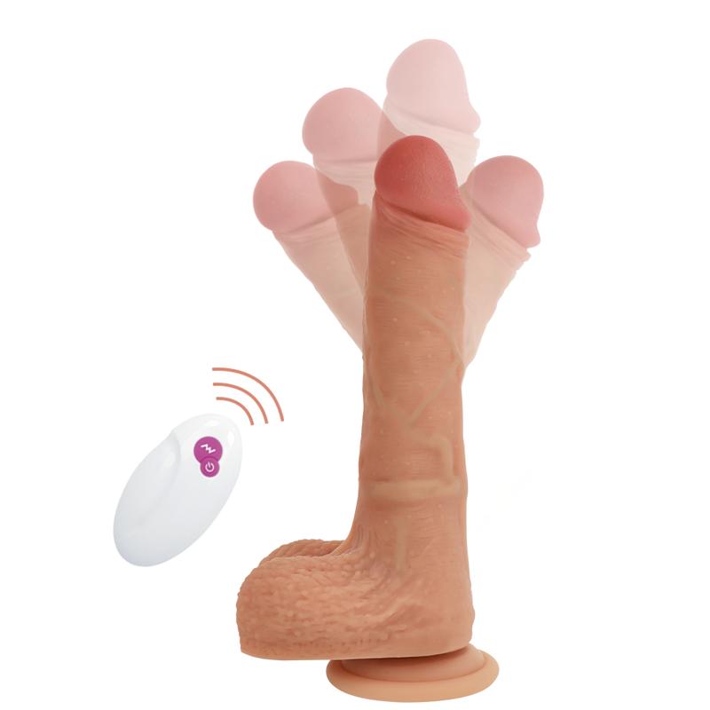 CYBER SILICOCK - REMOTE CONTROL REALISTIC MR RICK 20.9 CM -O- 4 CM — zdjęcie 4