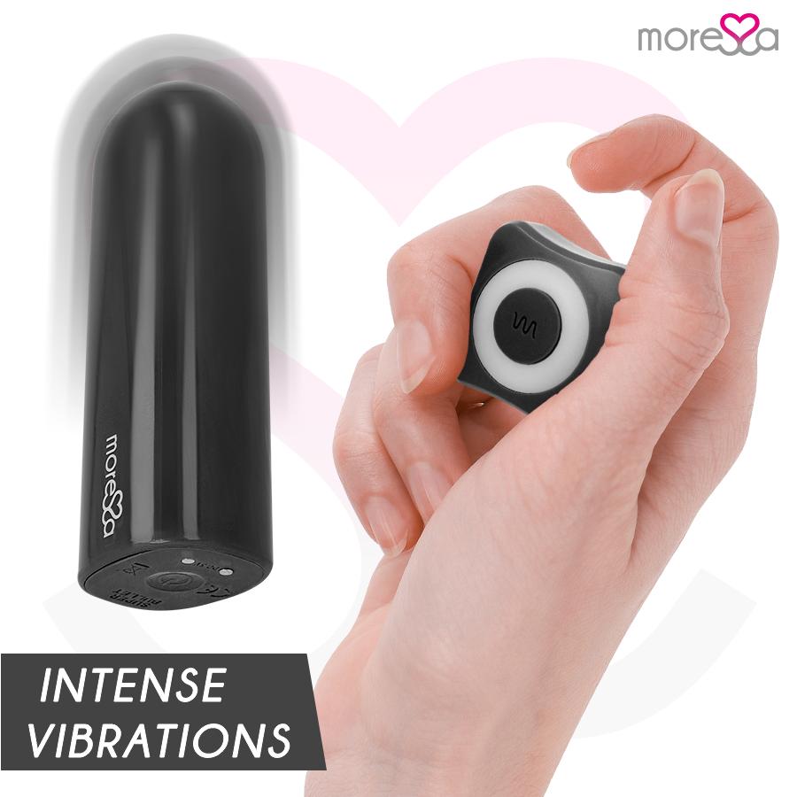 MORESSA - NIX VIBRATOR REMOTE CONTROL BLACK — zdjęcie 4