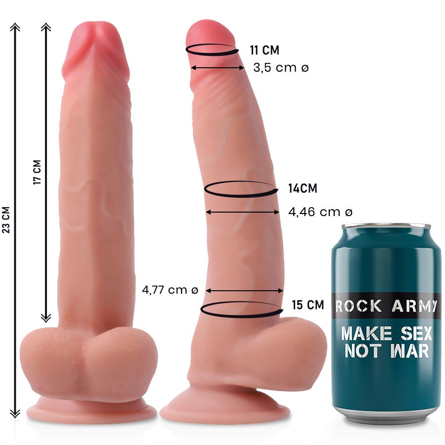ROCK ARMY - ROCKARMY - DUAL DENSITY LEOPARD 23 CM -O- 4.77 CM — zdjęcie 4