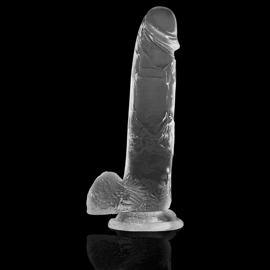 X RAY - CLEAR COCK WITH BALLS 22 CM -O- 4.6 CM — zdjęcie 4