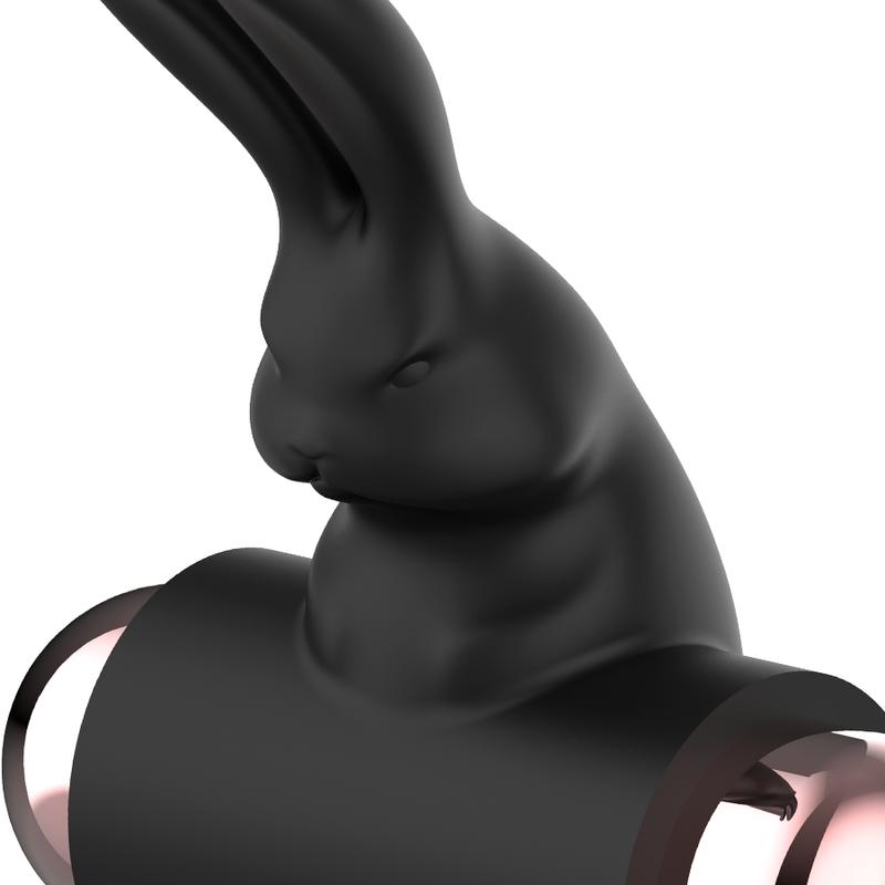 COQUETTE CHIC DESIRE - COCK RING WITH VIBRATOR BLACK/ GOLD — zdjęcie 4