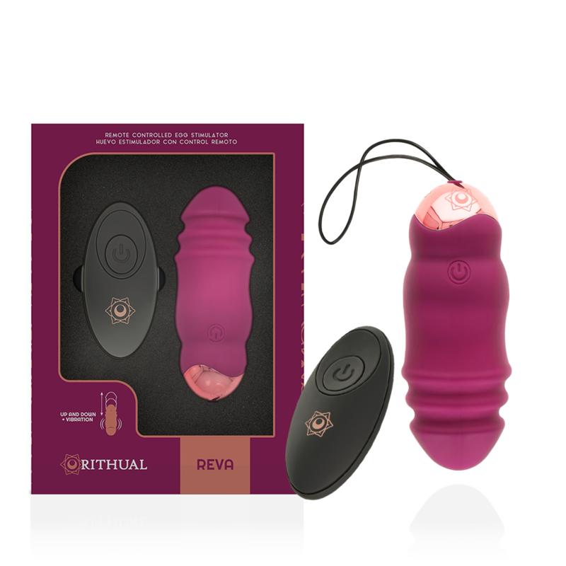 RITHUAL - REVA EGG REMOTE CONTROL UP&DOWN SYSTEM + VIBRATION — zdjęcie 4
