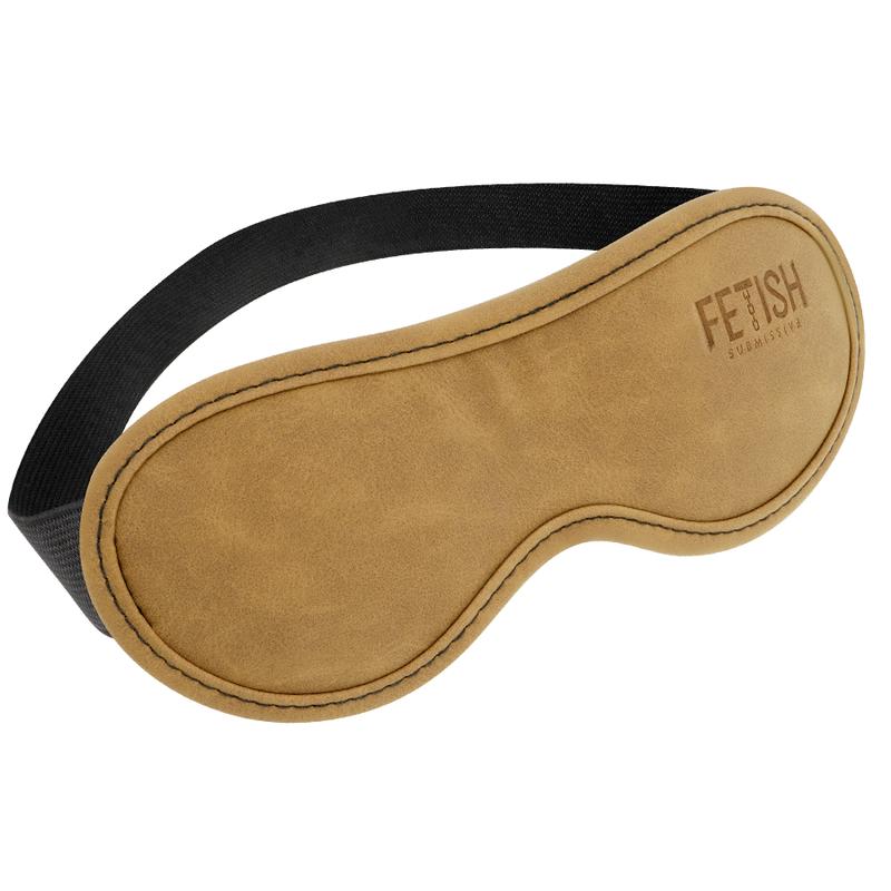 FETISH SUBMISSIVE ORIGEN - VEGAN LEATHER MASK WITH NEOPRENE LINING — zdjęcie 4