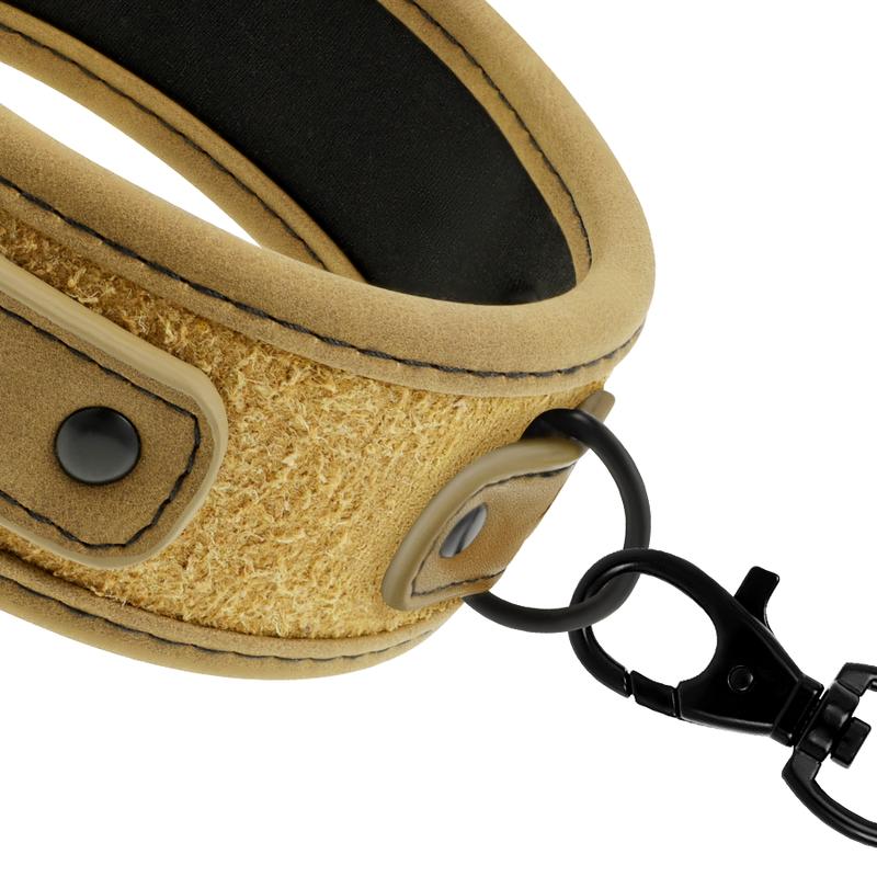 FETISH SUBMISSIVE ORIGEN - NEOPRENE LINED NECKLACE WITH CHAIN — zdjęcie 4