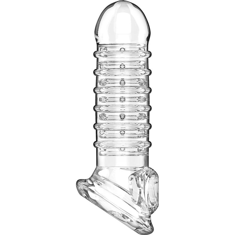 VIRILXL - PENIS EXTENSION AND SHEATH V15 TRANSPARENT — zdjęcie 4