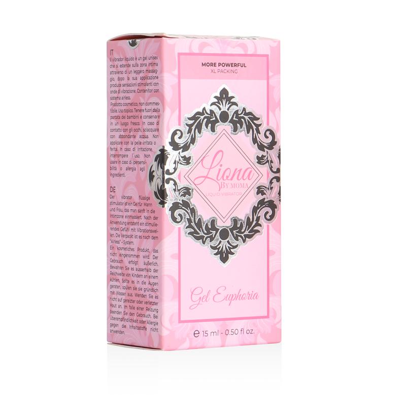 LIONA BY MOMA - LIQUID VIBRATOR EUPHORIA GEL 15 ML — zdjęcie 4
