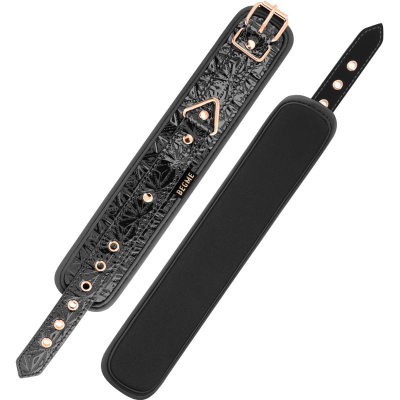 BEGME -  BLACK EDITION PREMIUM HANDCUFFS WITH NEOPRENE LINING — zdjęcie 4