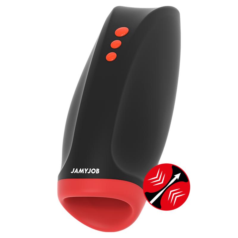 JAMYJOB - NOVAX MASTURBATOR WITH VIBRATION AND COMPRESSION — zdjęcie 4