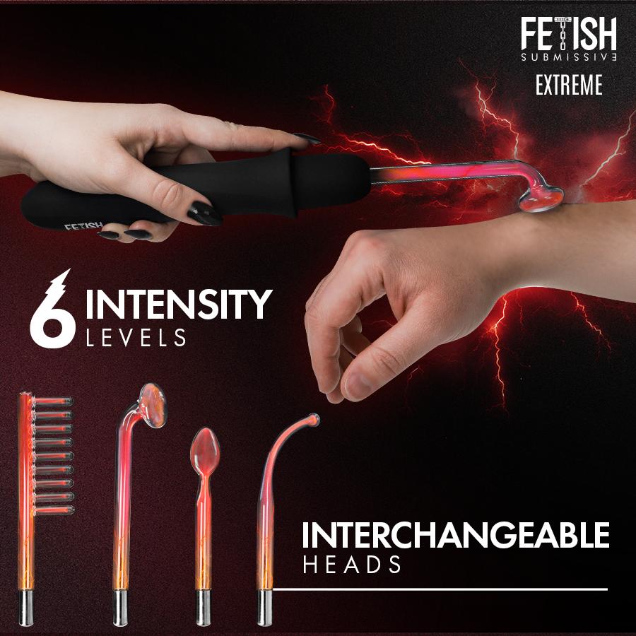 FETISH SUBMISSIVE - HIGH FREQUENCY ELECTROSTIMULATION WAND — zdjęcie 4