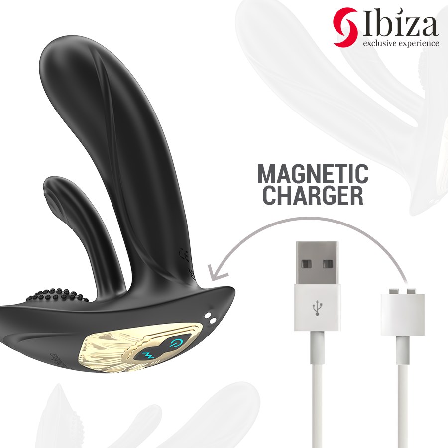 IBIZA - WEARABLE VIBRATOR WITH G-SPOT AND CLITORIS STIMULATION WITH REMOTE CONTROL — zdjęcie 4