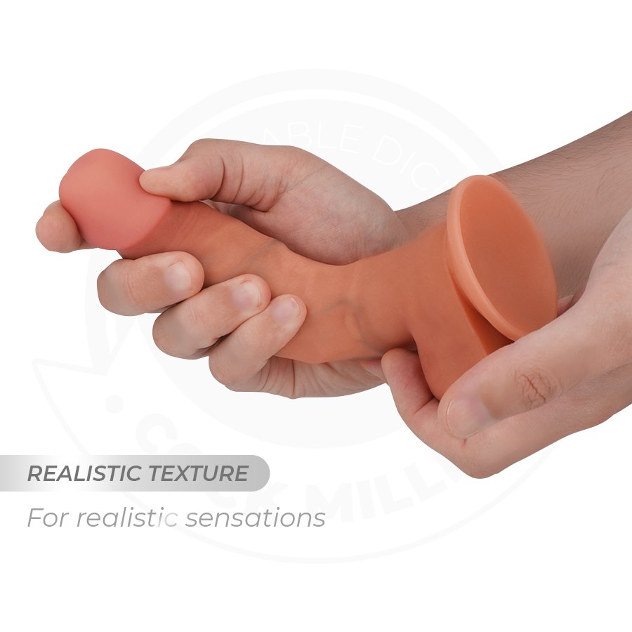 COCK MILLER - HYPERREALISTIC ARTICULABLE DILDO 17.8 CM — zdjęcie 4