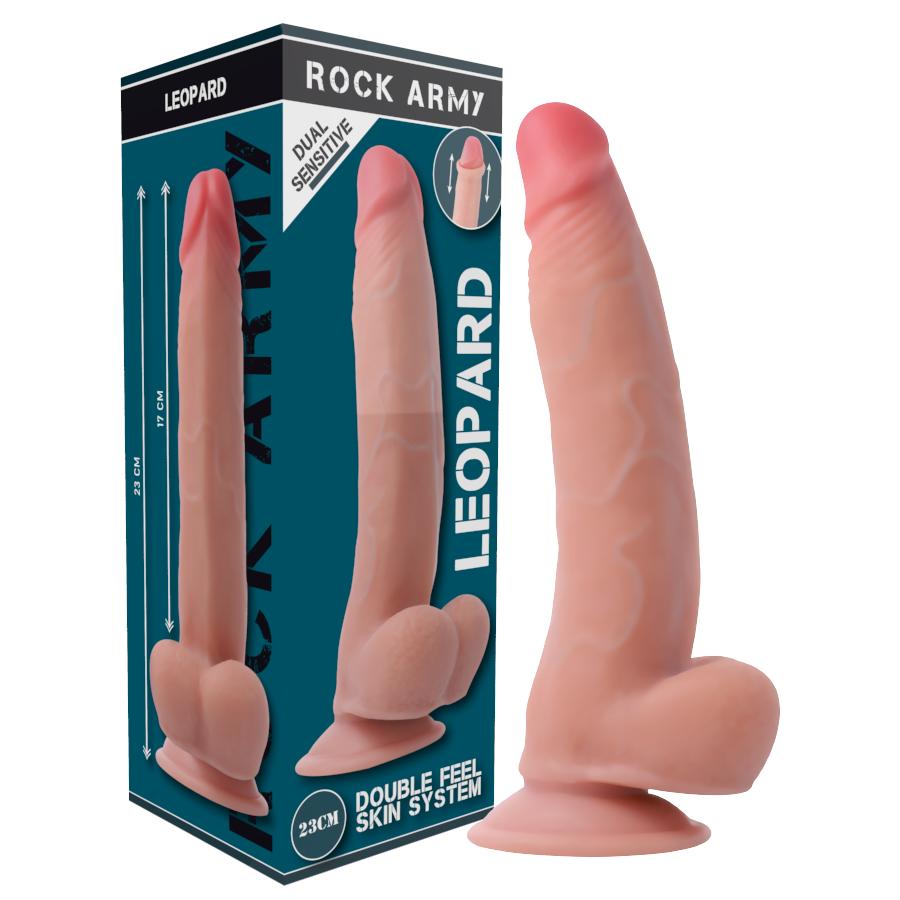 ROCK ARMY - ROCKARMY - DUAL DENSITY LEOPARD 23 CM -O- 4.77 CM