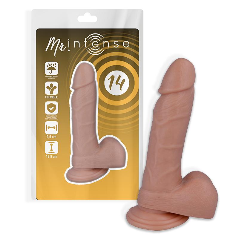 MR. INTENSE DILDOS - MR INTENSE - 14 REALISTIC COCK 18.5 CM -O- 3.8 CM