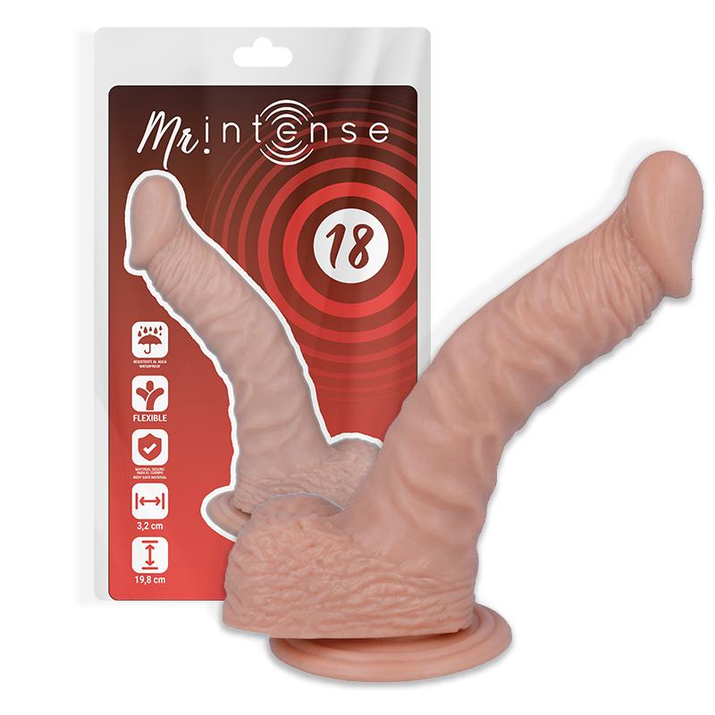 MR. INTENSE DILDOS - MR INTENSE - 18 REALISTIC COCK 19.8 CM -O- 3.2 CM