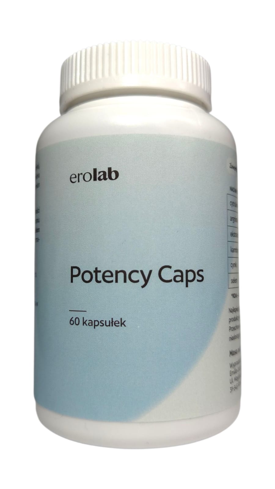 Erolab - Potency Caps 60 kaps.