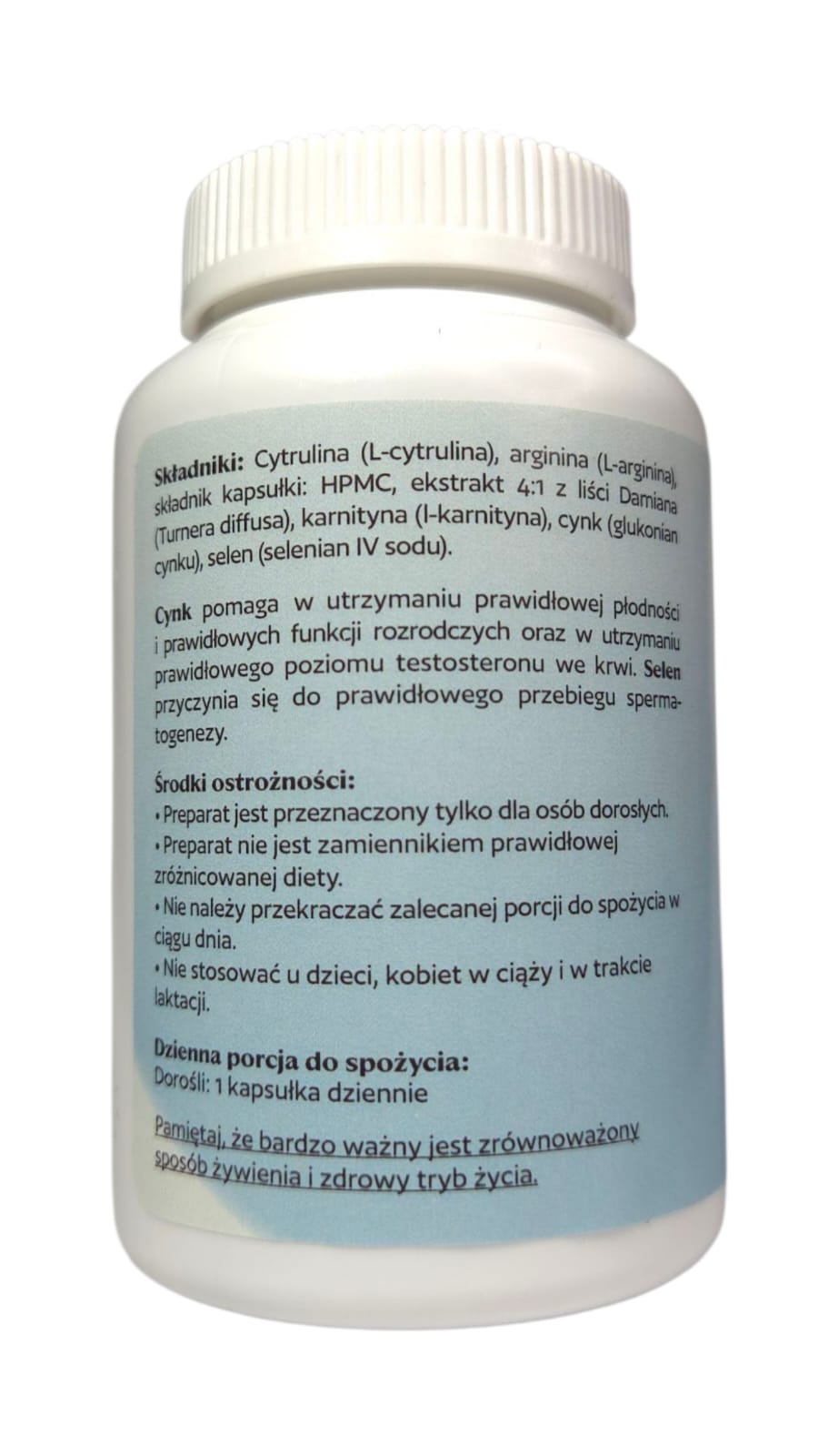 Erolab - Potency Caps 60 kaps. — zdjęcie 2