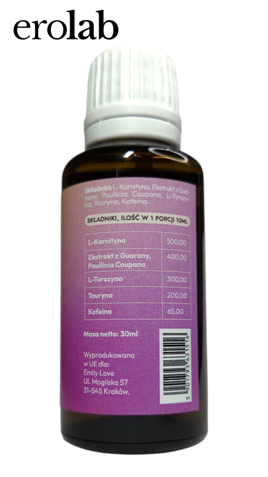Erolab - Libido Drops 30 ml — zdjęcie 2
