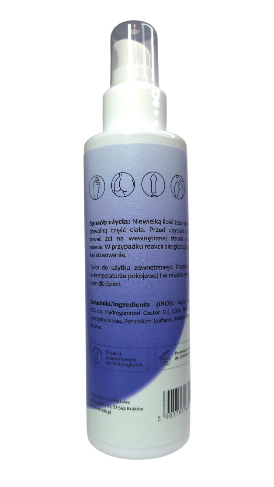 Erolab - FISTING GEL 150 ml — zdjęcie 2