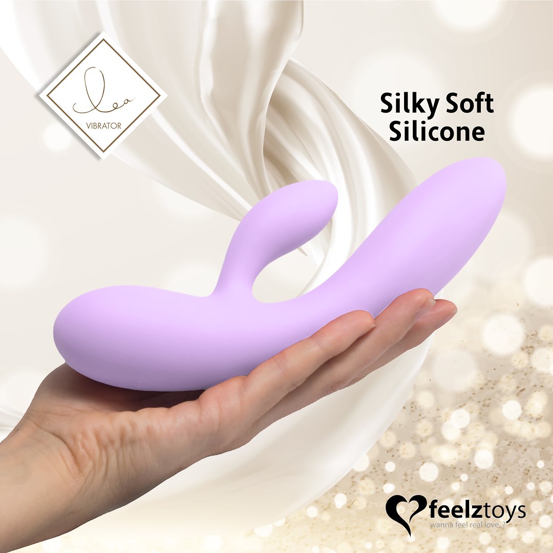 FeelzToys - Wibrator Lea Rabbit fioletowy — zdjęcie 4