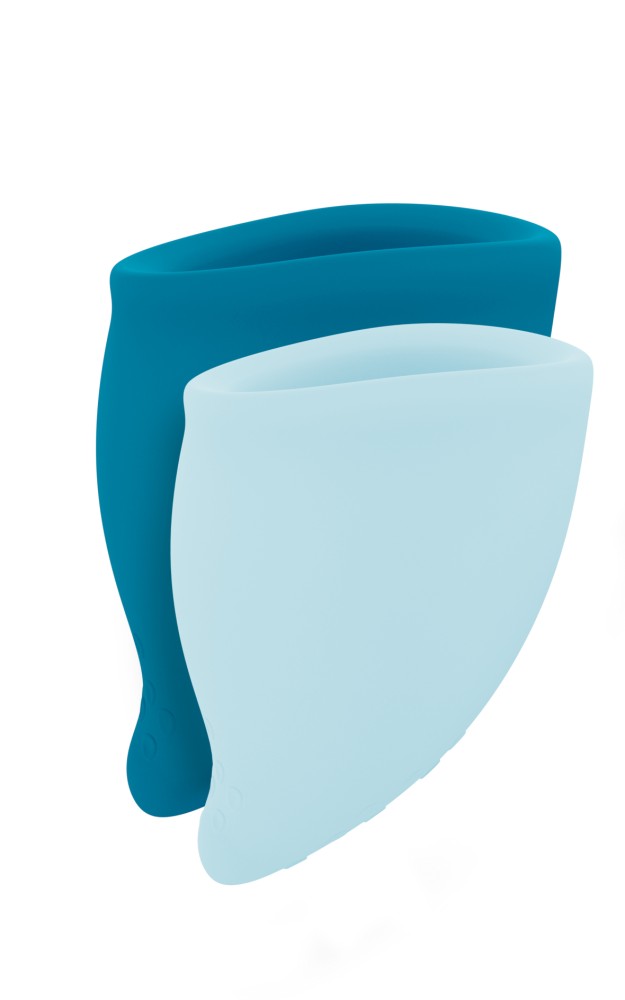Fun Factory - Kubeczki menstruacyjne Fun Cup Explore Kit - Multicolored Turquoise