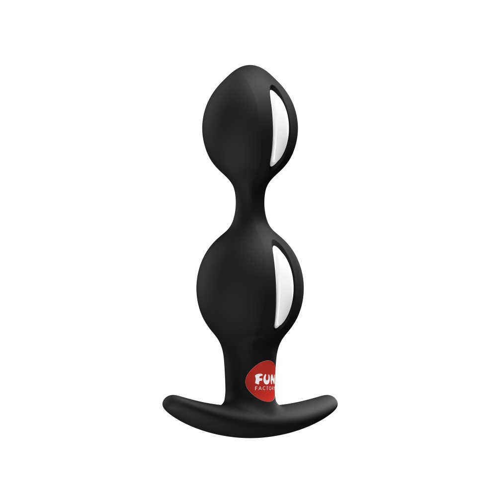 Fun Factory - Korek analny B Balls Duo - Black — zdjęcie 2