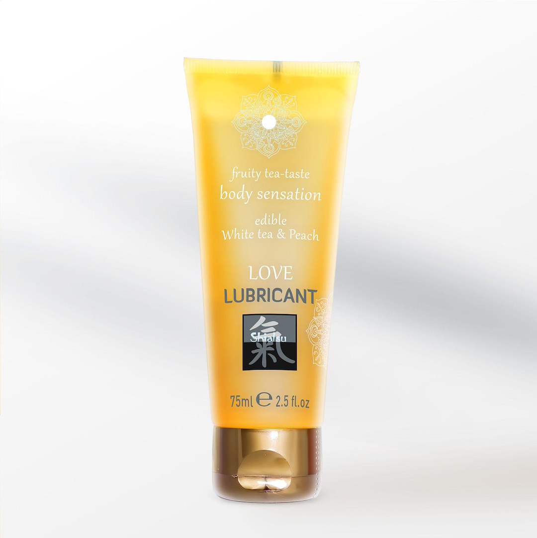 Shiatsu - Love Lubricant edible - White Tea & Peach