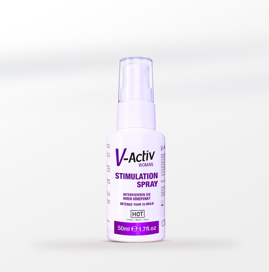 HOT V-Activ Stimulation Spray for woman — zdjęcie 2