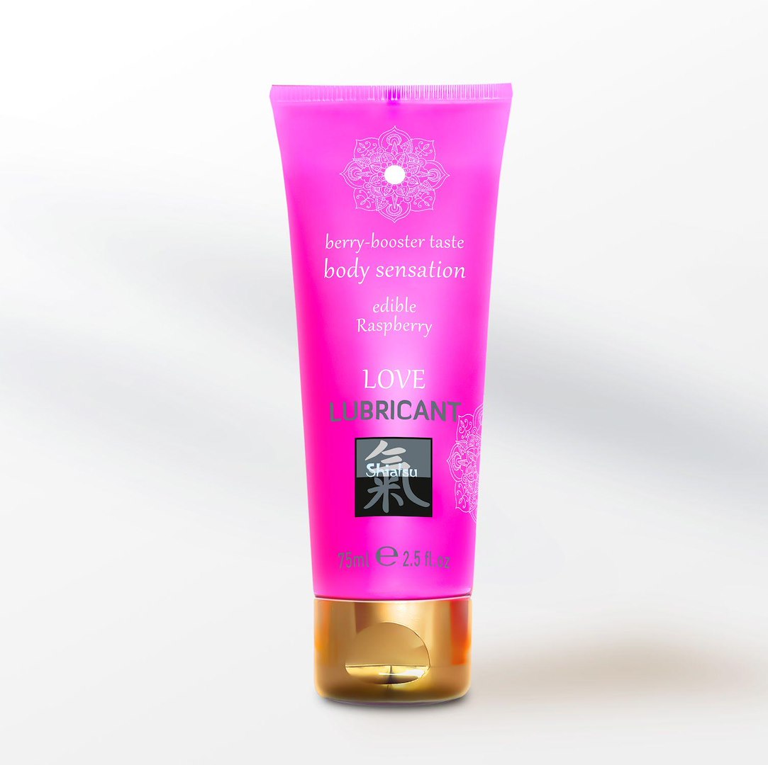 Shiatsu - Love Lubricant edible - Raspberry