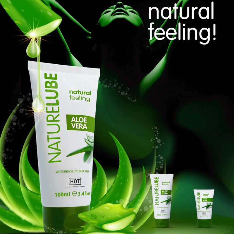HOT Nature Lube waterbased Aloe Vera — zdjęcie 2