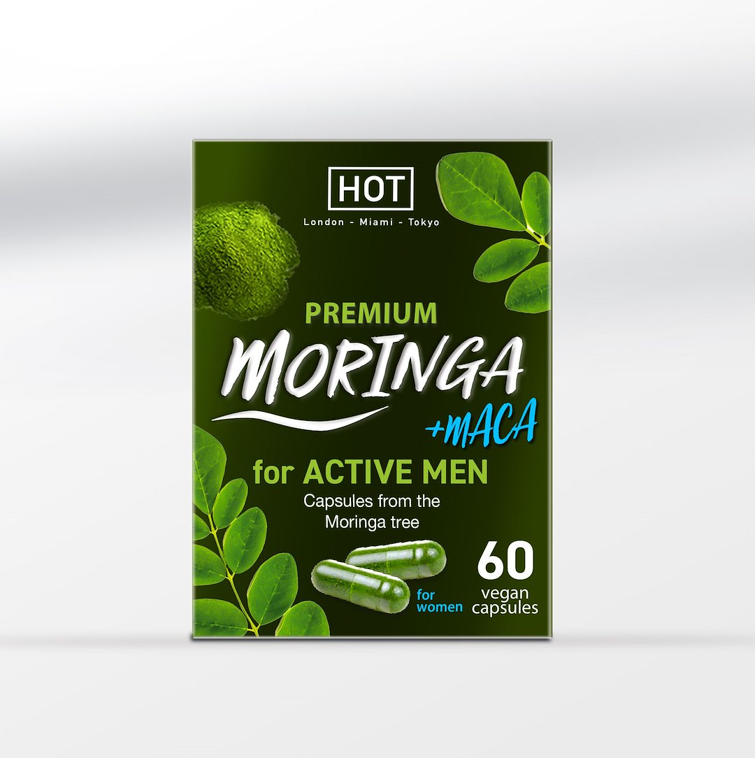 HOT BIO Moringa Man Power Caps 60 Stk. — zdjęcie 3