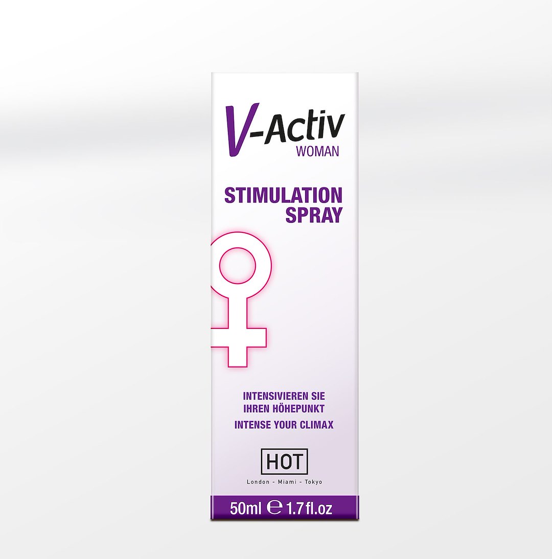 HOT V-Activ Stimulation Spray for woman — zdjęcie 3