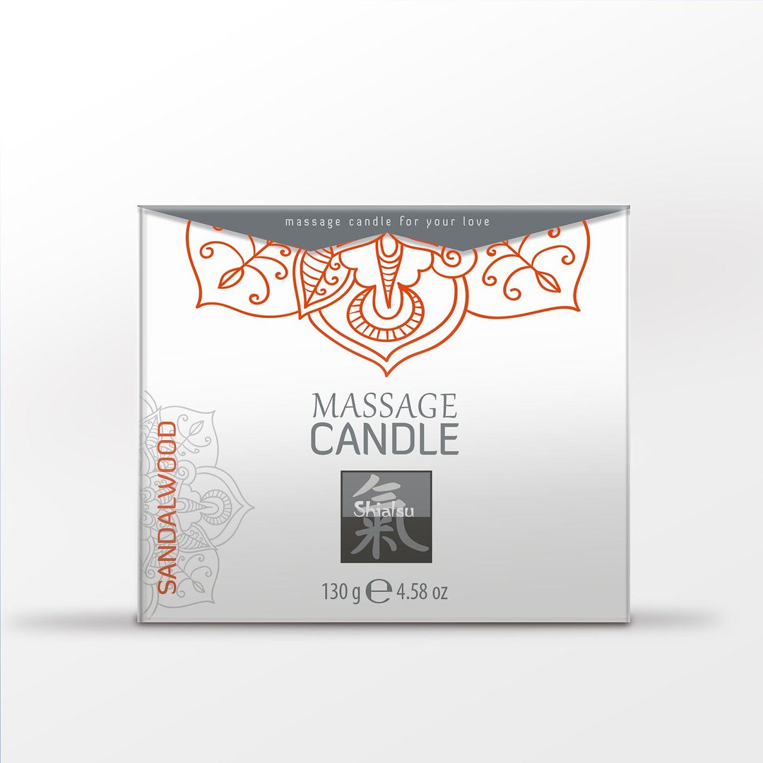 Shiatsu - Massage Candle - Sandalwood — zdjęcie 3