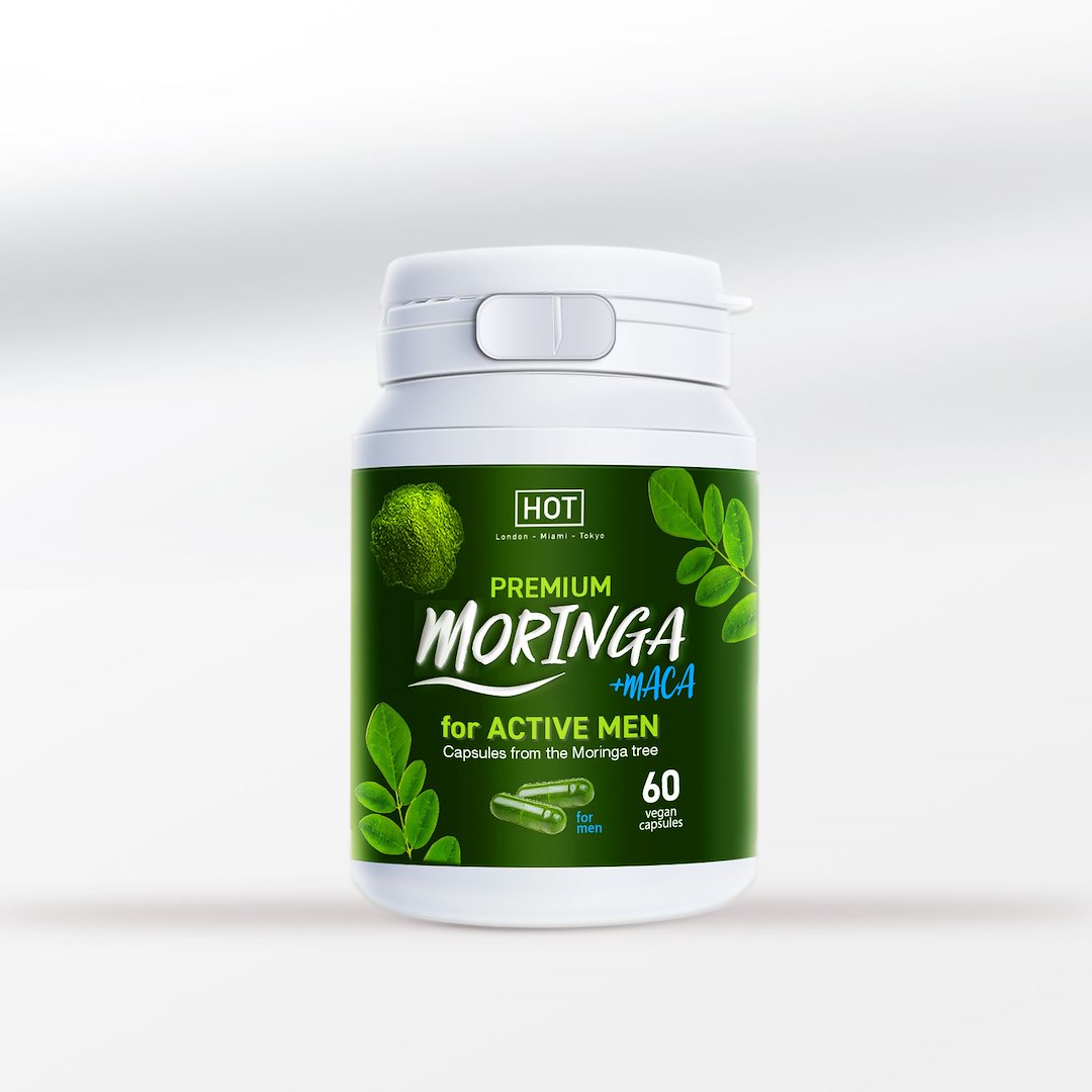 HOT BIO Moringa Man Power Caps 60 Stk. — zdjęcie 4
