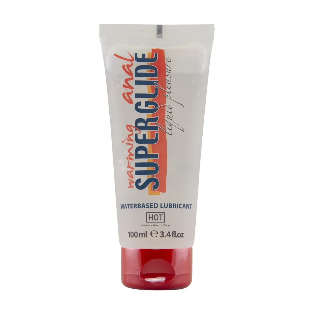 HOT Anal Superglide Warming Liquid Pleasure - waterbased lubricant