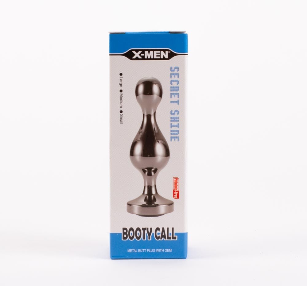 Korek analny Secret Shine Booty Call 11cm X-MEN — zdjęcie 4
