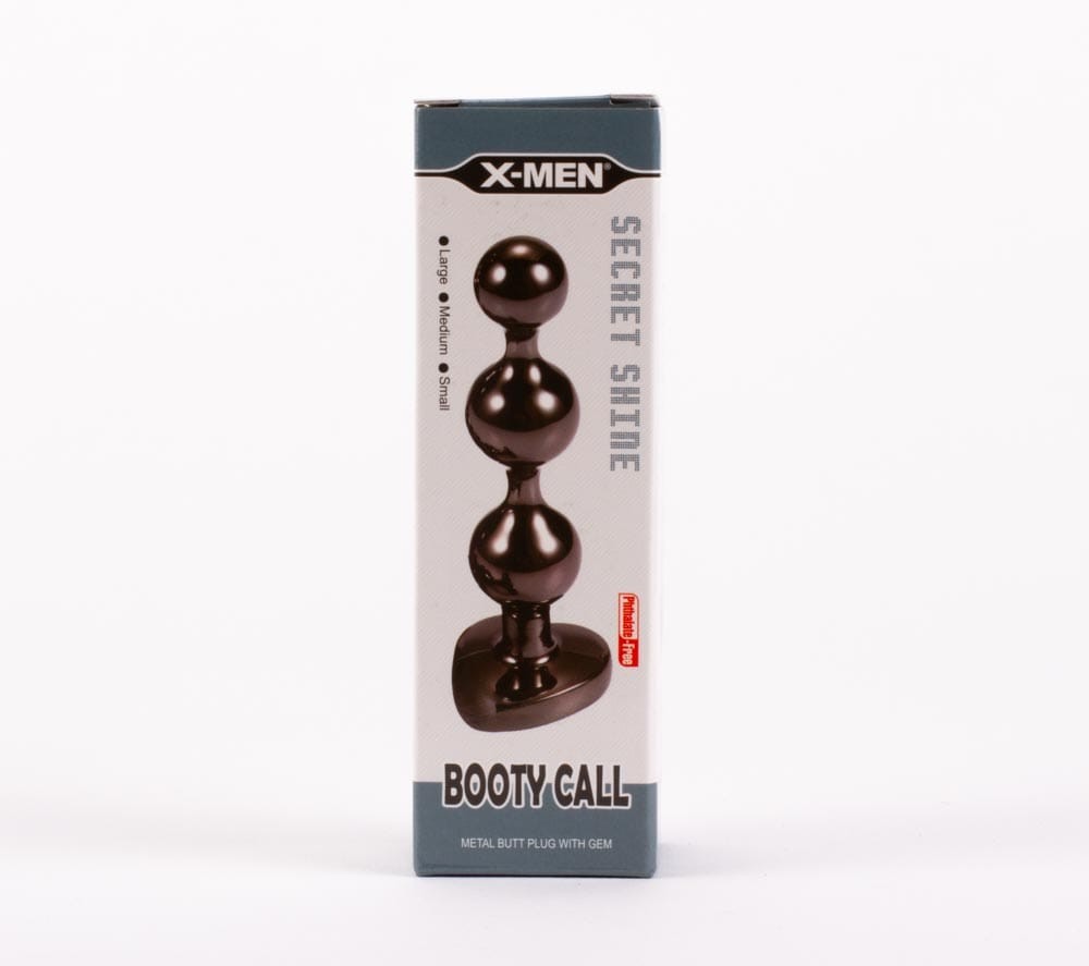 Korek analny Secret Shine Booty Call 10cm X-MEN — zdjęcie 4