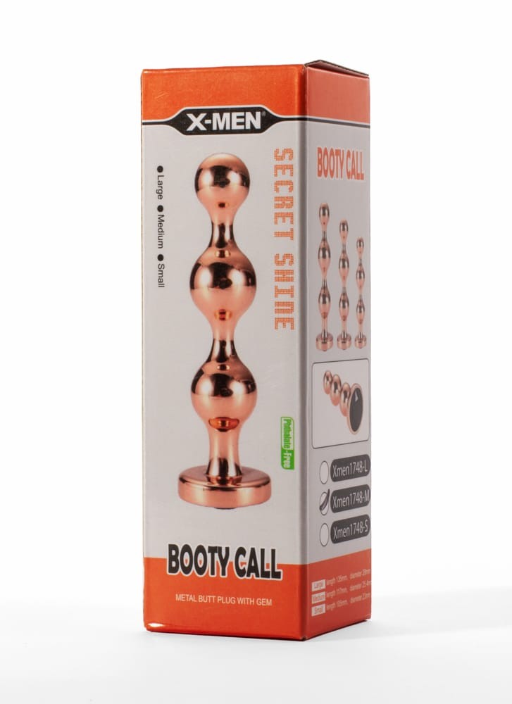 Korek analny Secret Shine Booty Call 10,5 cm X-MEN — zdjęcie 4