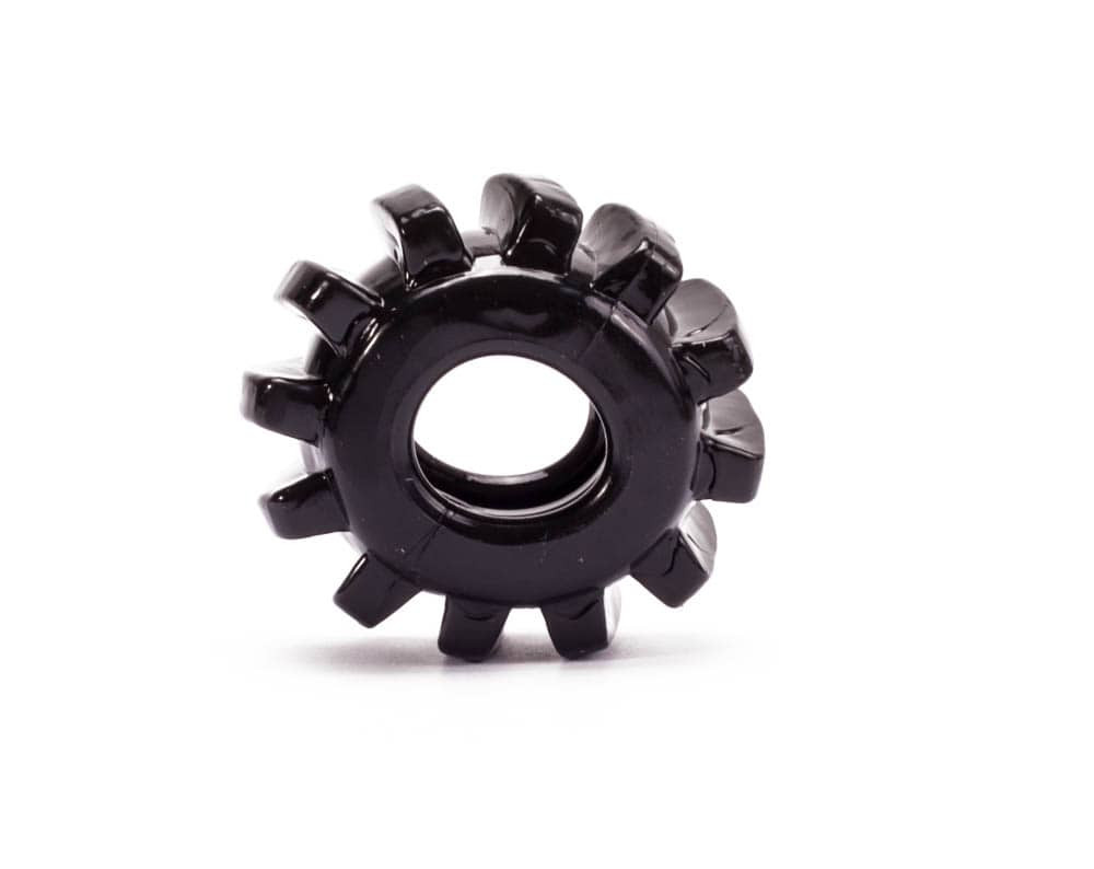Piercieñ na penisa Lovetoy Power Plus czarny r. 1,6cm — zdjęcie 2