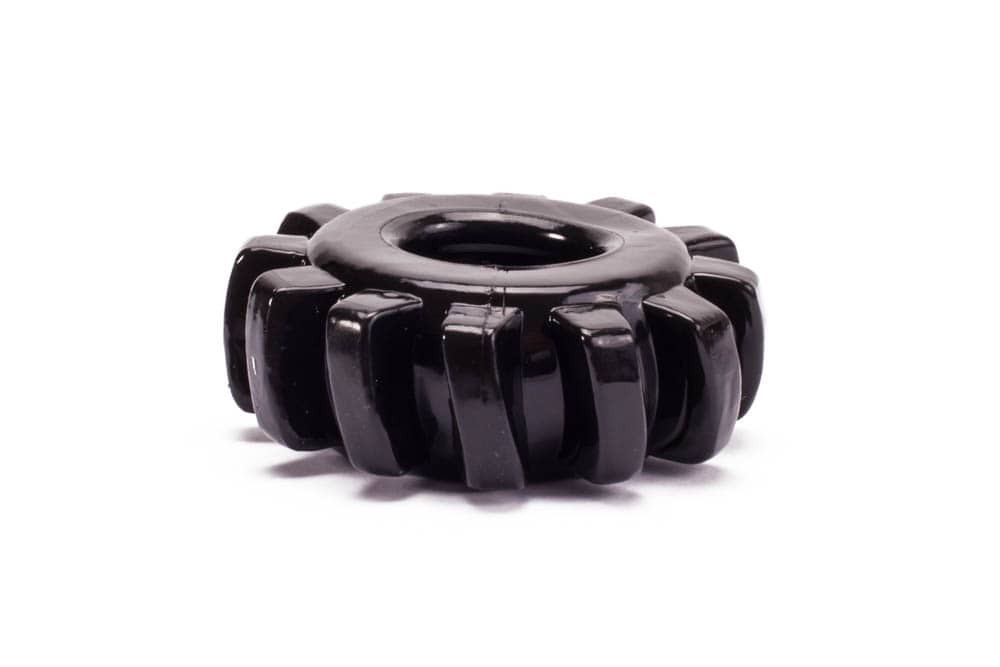 Piercieñ na penisa Lovetoy Power Plus czarny r. 1,6cm — zdjęcie 3