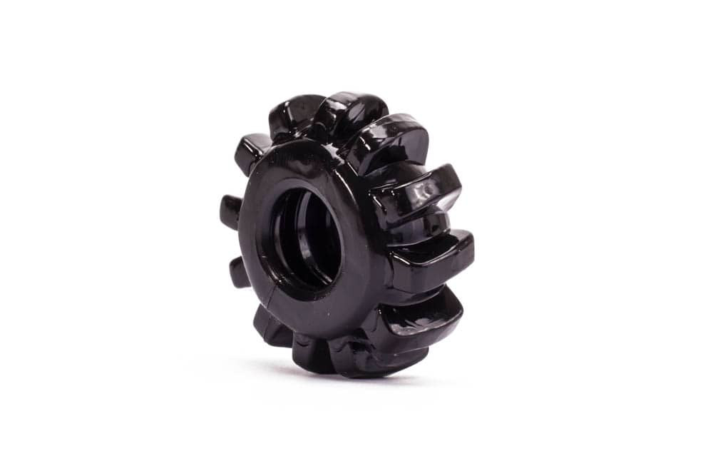 Piercieñ na penisa Lovetoy Power Plus czarny r. 1,6cm — zdjęcie 4