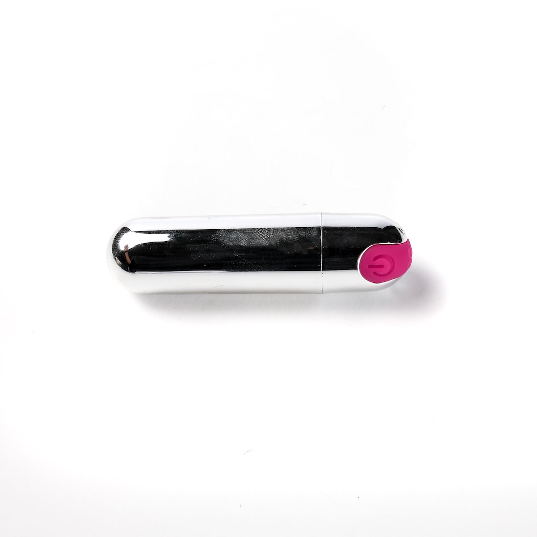 Simple Pleasure - Wibrator Mini Typ Bullet £adowany Usb Srebrny — zdjęcie 2