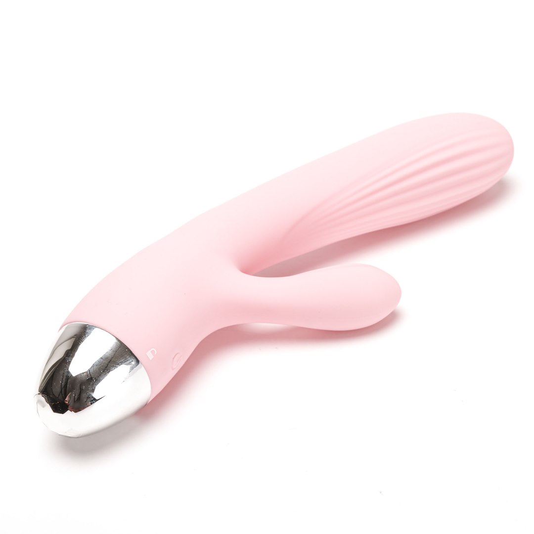 Velvet Touch - Wibrator Silikonowy Typ Króliczek £adowany Usb Ró¿owy — zdjęcie 2