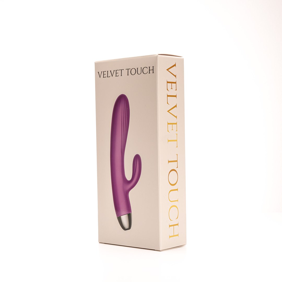 Velvet Touch - Wibrator Silikonowy Typ Króliczek £adowany Usb Fioletowy