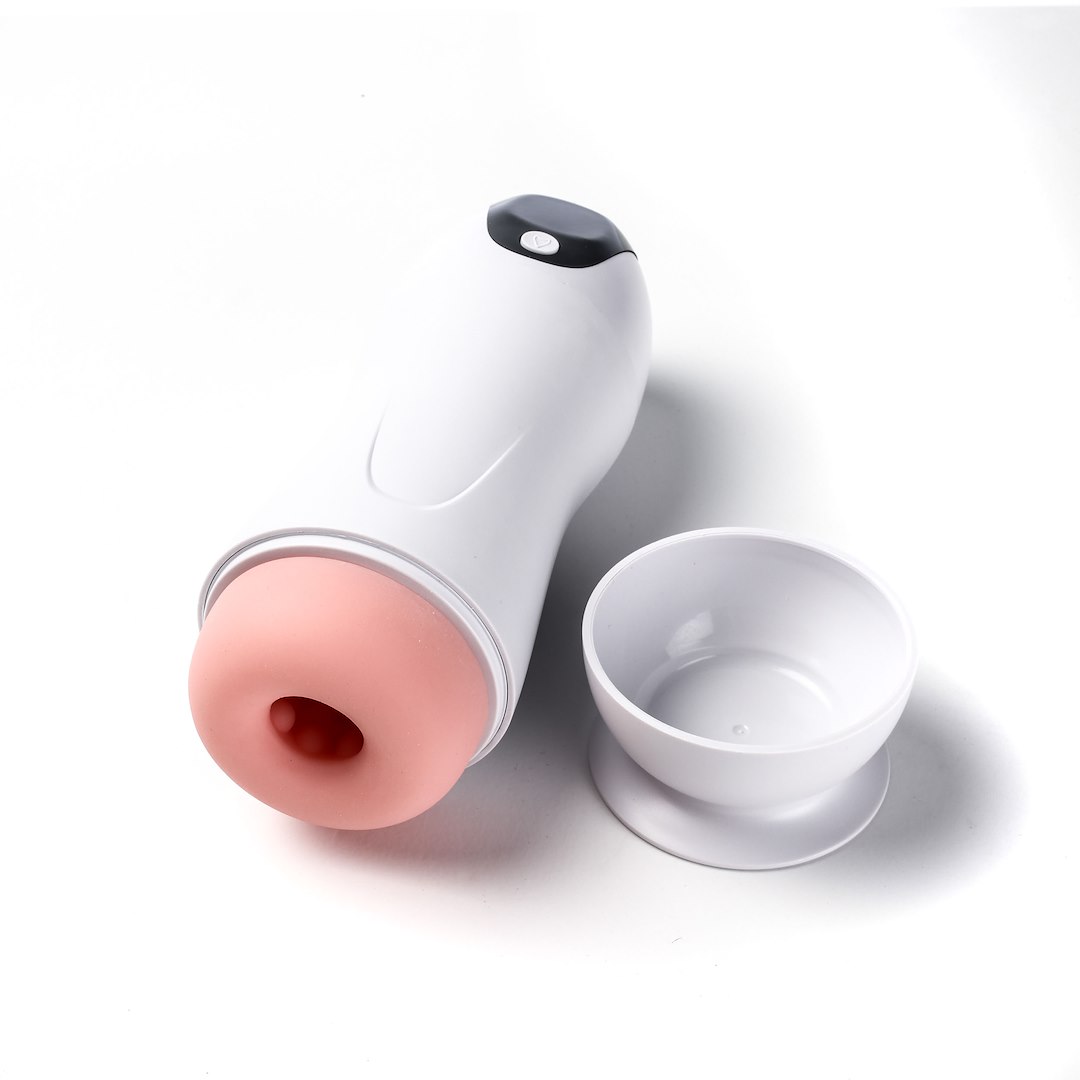 Velvet Touch - Masturbator Z Wibracj¹ Wagina Cyberskóra £adowany Usb Bia³y — zdjęcie 2