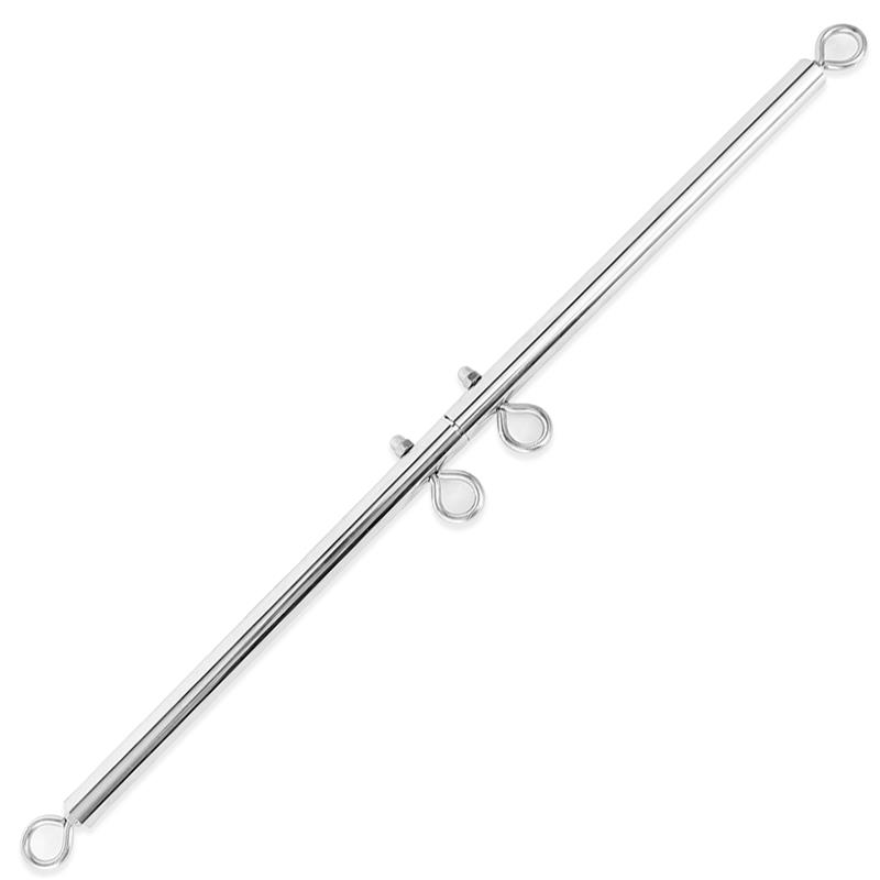 LATETOBED BDSM LINE - Expandable Spreader Silver Bar — zdjęcie 2