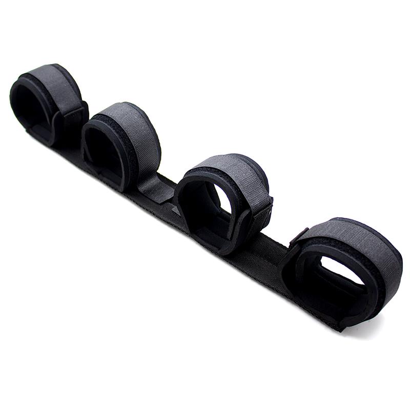 LATETOBED BDSM LINE - Spreader Bar with Rigid Bar and Soft Cuffs — zdjęcie 2