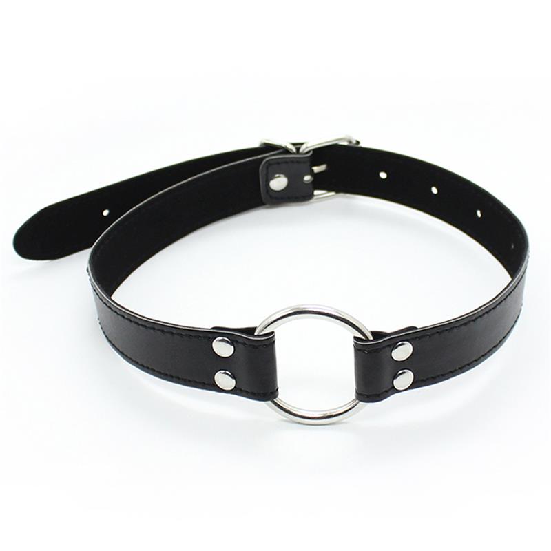 LATETOBED BDSM LINE - Metal O-Ring Gag Ring: 5 cm — zdjęcie 2